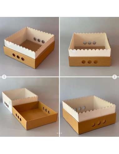 CAJA PARA DESAYUNOS 25x25x12