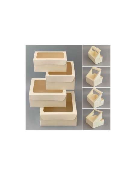 CAJA PARA DELIVERY DULCE CON VISOR