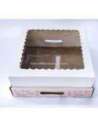 BOX IMPRESA LINEA FLORES C/TAPA VISOR 30x30x12