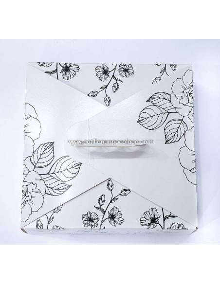 CAJA TORTA MAGNOLIA