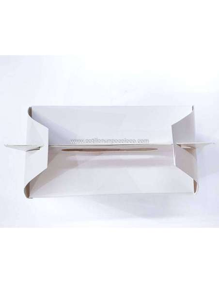VALIJA BLANCA CON VISOR 16x17x9,5
