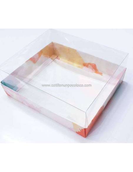 CAJA C/VISOR MEDIO HUEVO CON INTERIOR