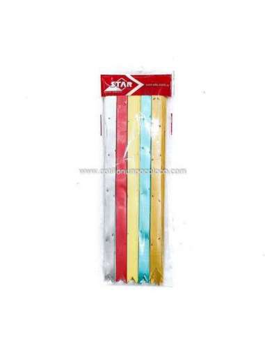 MOÑO RAPIDO 13mm x 250m MULTICOLOR x100