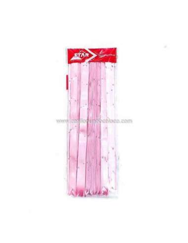 MOÑO RAPIDO 13mm x 250m ROSA x100
