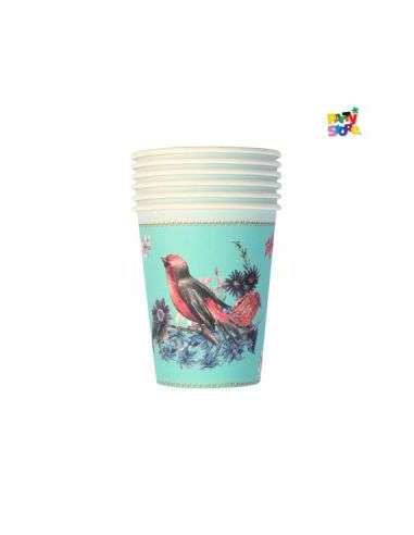 VASO DE POLIPAPEL RUISEÑOR x6 DVA063