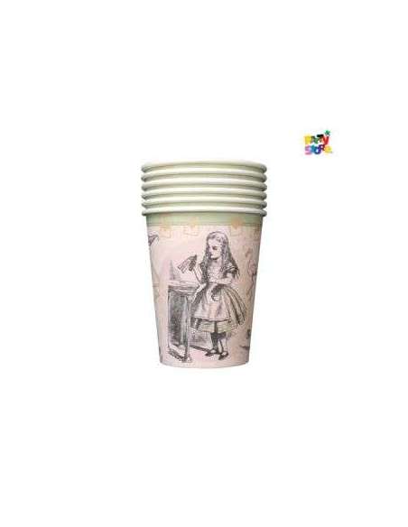 VASO DE POLIPAPEL ALICIA x6 DVA064