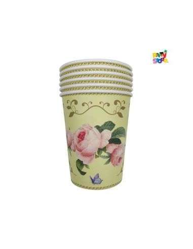 VASO DE POLIPAPEL HORA DEL TE x6 DVA065