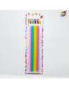 VELAS FINITAS 17cm NEON x24 VTSFL