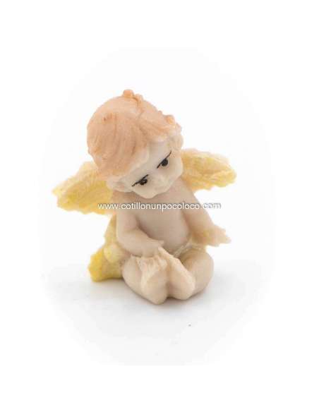 ANGELITO SENTADO AMARILLO