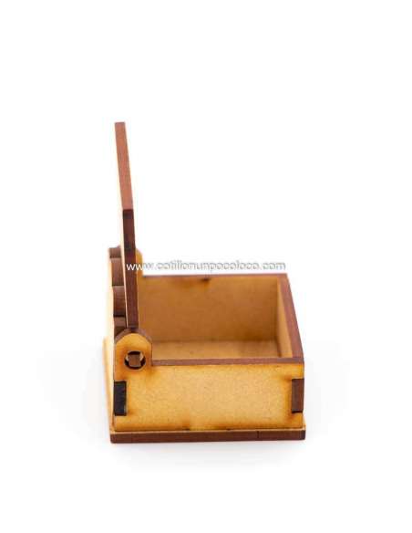 CAJA MADERA MEDIANA LISA