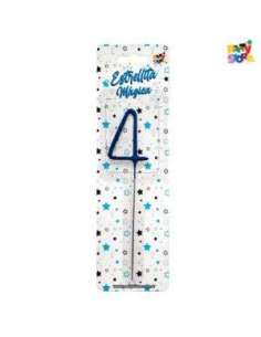 NUMERO ESTRELLITA MAGICA CELESTE 4