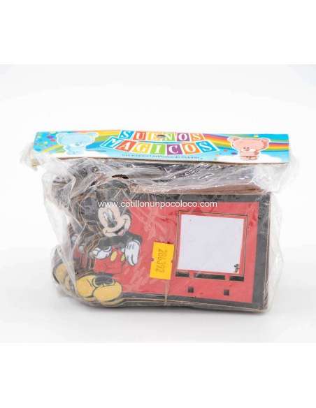 PORTARETRATO MADERA MICKEY