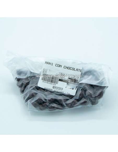 Mani con chocolate semiamargo x100g