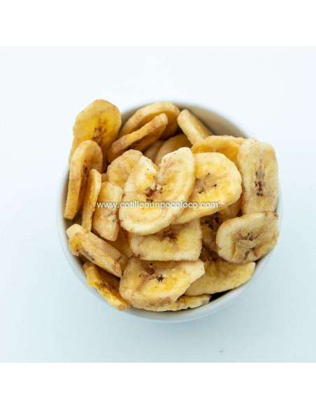 Banana disecada chip x100g