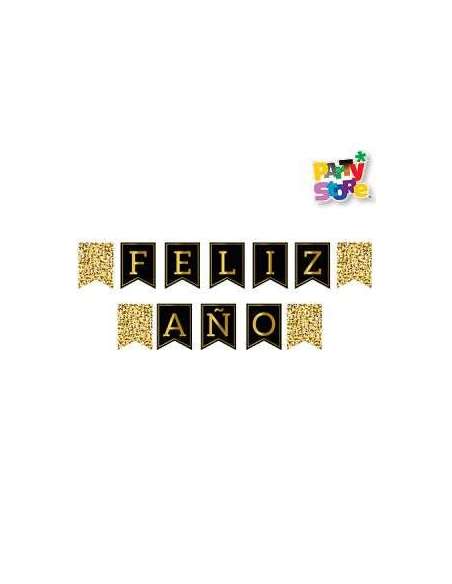 BANDERIN FELIZ AÑO 300cm GUFA02