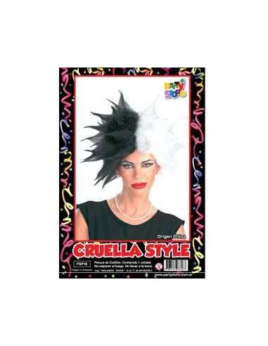 PELUCA CRUELLA STYLE