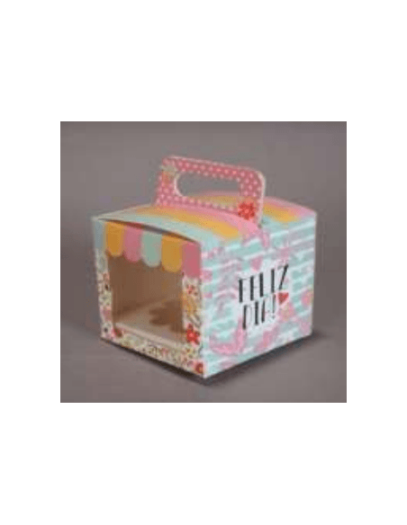 CAJA PARA CUPCAKE DISEÑO FD