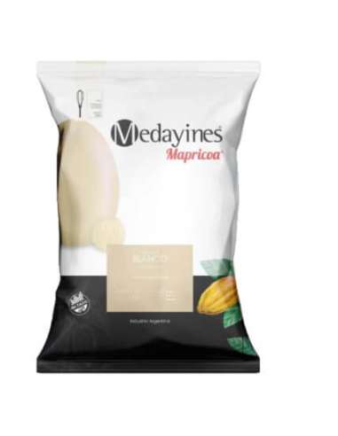 CHOCOLATE MAPRICOA MEDAYINES BLANCO x 1kg