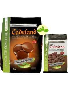 MINI MEDALLON CHOCOLATE CON LECHE SIN AZUCAR