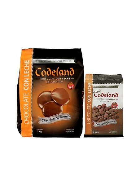 MINI MEDALLON CHOCOLATE CON LECHE x200g