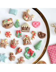 SETS DOBLE 2 PLACAS CANDY NAVIDEÑO 2