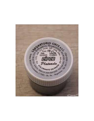 COLORANTE EN PASTA PLATEADO x 15g