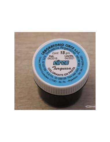COLORANTE EN PASTA CIRCE x 15g TURQUESA