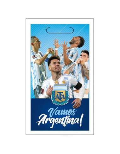 BOLSITA SORPRESA AFA SELECCIÓN ARGENTINA MUNDIAL x10