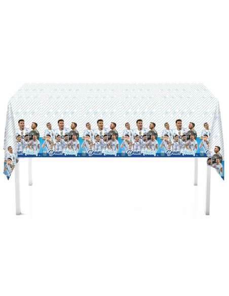 MANTEL AFA SELECCIÓN ARGENTINA MUNDIAL x1