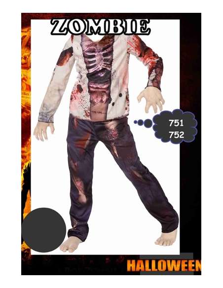 DISFRAZ ZOMBIE