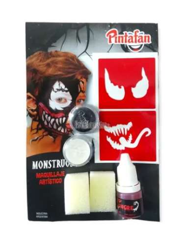 KIT MAQUILLAJE ACUA + ACCESORIOS - TERROR TELA