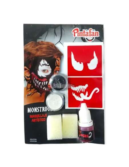 KIT MAQUILLAJE ACUA + ACCESORIOS - TERROR TELA