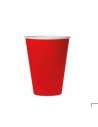 VASO 8 OZ ROJO x8