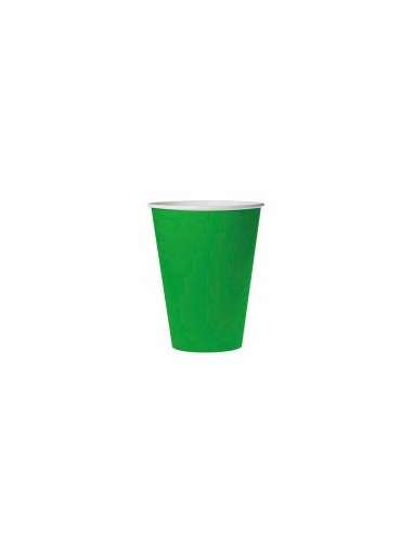 VASO 8 OZ VERDE x8