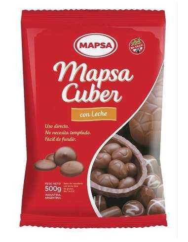 CHOCOLATE LECHE BOTONES x 500gr MAPSA