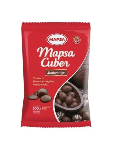 CHOCOLATE SEMI AMARGO BOTONES x 500gr MAPSA