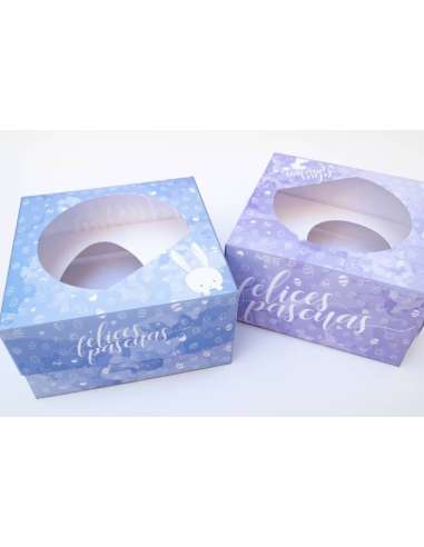 CAJA POSTRES PASCUA 25x25x6