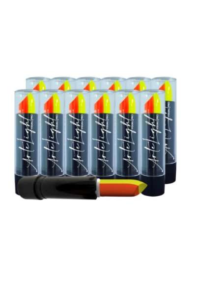 BARRA DE MAQUILLAJE NEON LABIAL FUSION AMARILLO/NARANJA x5gr