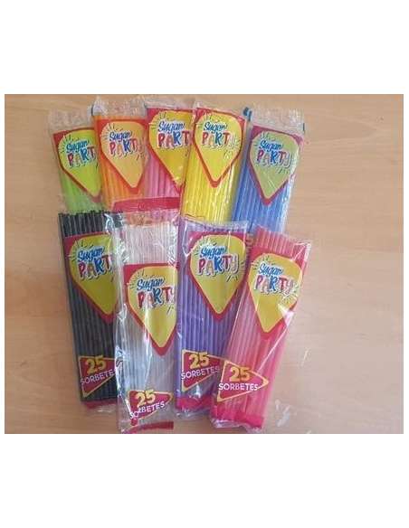 SORBETE x25 COL. SURTIDO AMARILLO