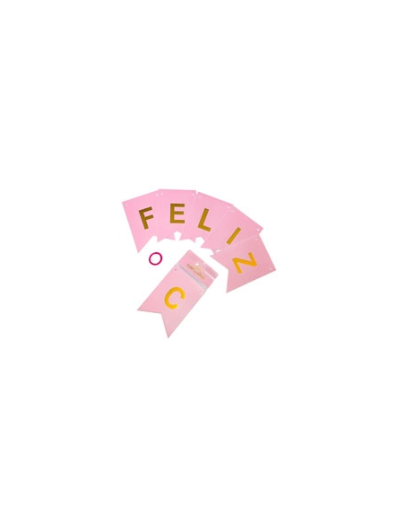 BANDERIN LISO ROSA