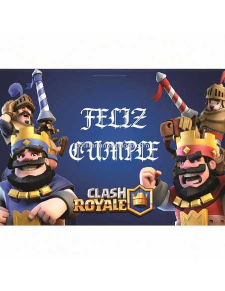 LAMINAS COMESTIBLES A4 C/L CLASH ROYAL