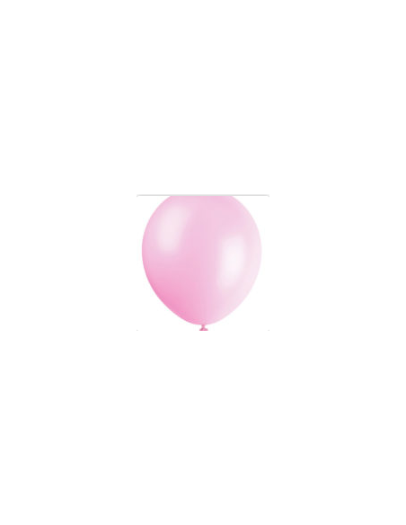 GLOBO 5" PERLADO ROSA x50