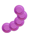 PLATO PS MODELO 17 x50u VIOLETA