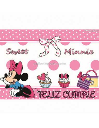 LAMINAS COMESTIBLES A4 C/L MINNIE