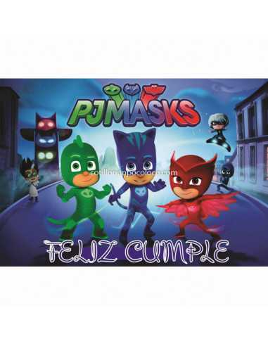 LAMINAS COMESTIBLES A4 C/L PJ MASK