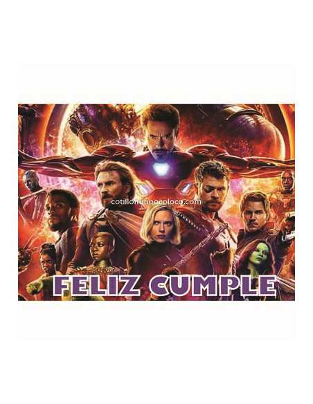 LAMINAS COMESTIBLES A4 C/L VENGADORES