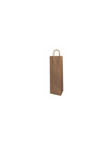 BOLSA BOTELLA KRAFT 12x36x8