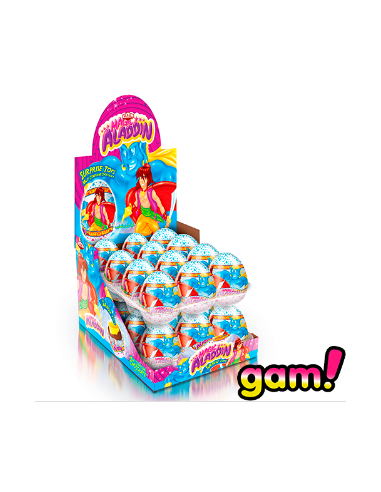 HUEVITOS ALADDIN CON SORPRESA 25g