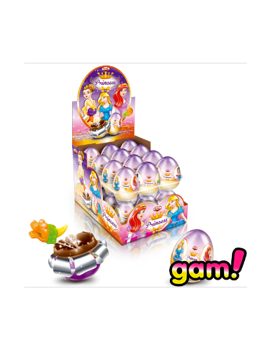 HUEVITOS PRINCESAS CON SORPRESA 25g