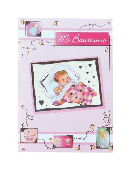 ESTAMPA BAUTISMO NENA x 10